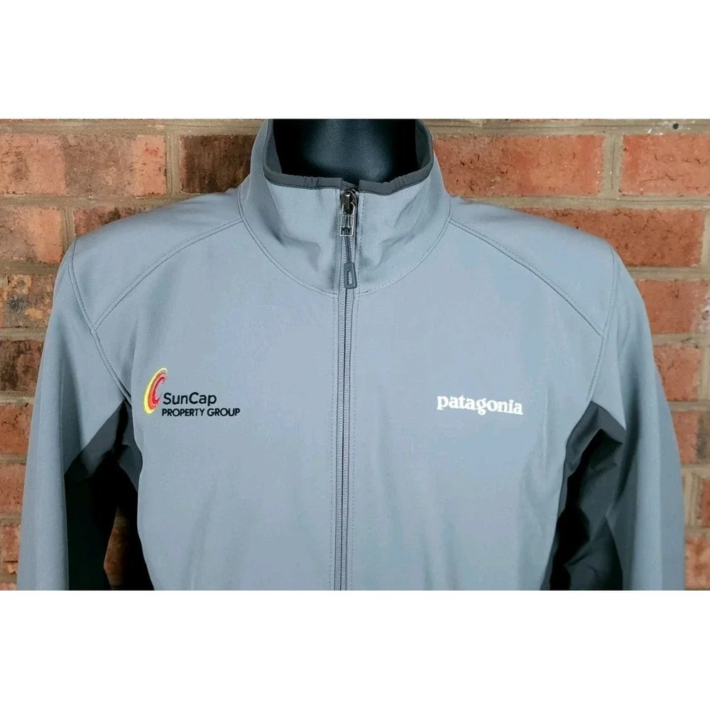 Patagonia Forge Adze Hybrid Soft‎ Shell Polartec Gray Mens Medium